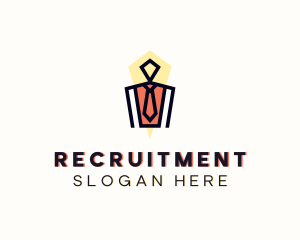Professional Recruitment Employee logo design