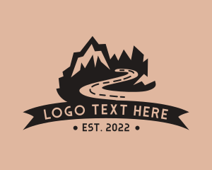 Highway - Mountain Travel Brand logo design