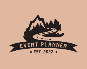 Hiker - Mountain Travel Brand logo design