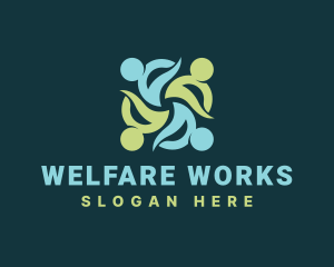 Welfare - Human Welfare Foundation logo design