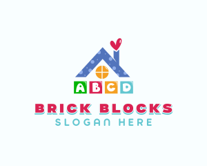 Blocks - Kindergarten Daycare Nursery logo design