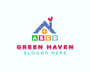 Kindergarten Daycare Nursery logo design