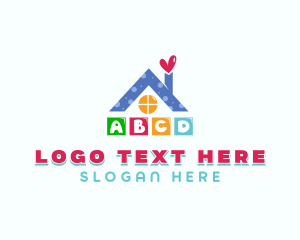 Kindergarten Daycare Nursery Logo