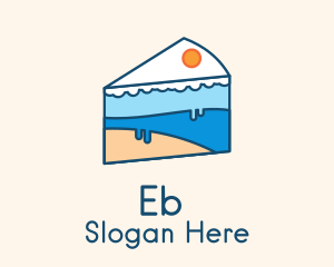 Ice Cake Slice  Logo