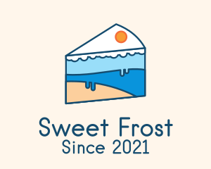 Icing - Ice Cake Slice logo design