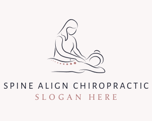 Spine Body Chiropractor logo design