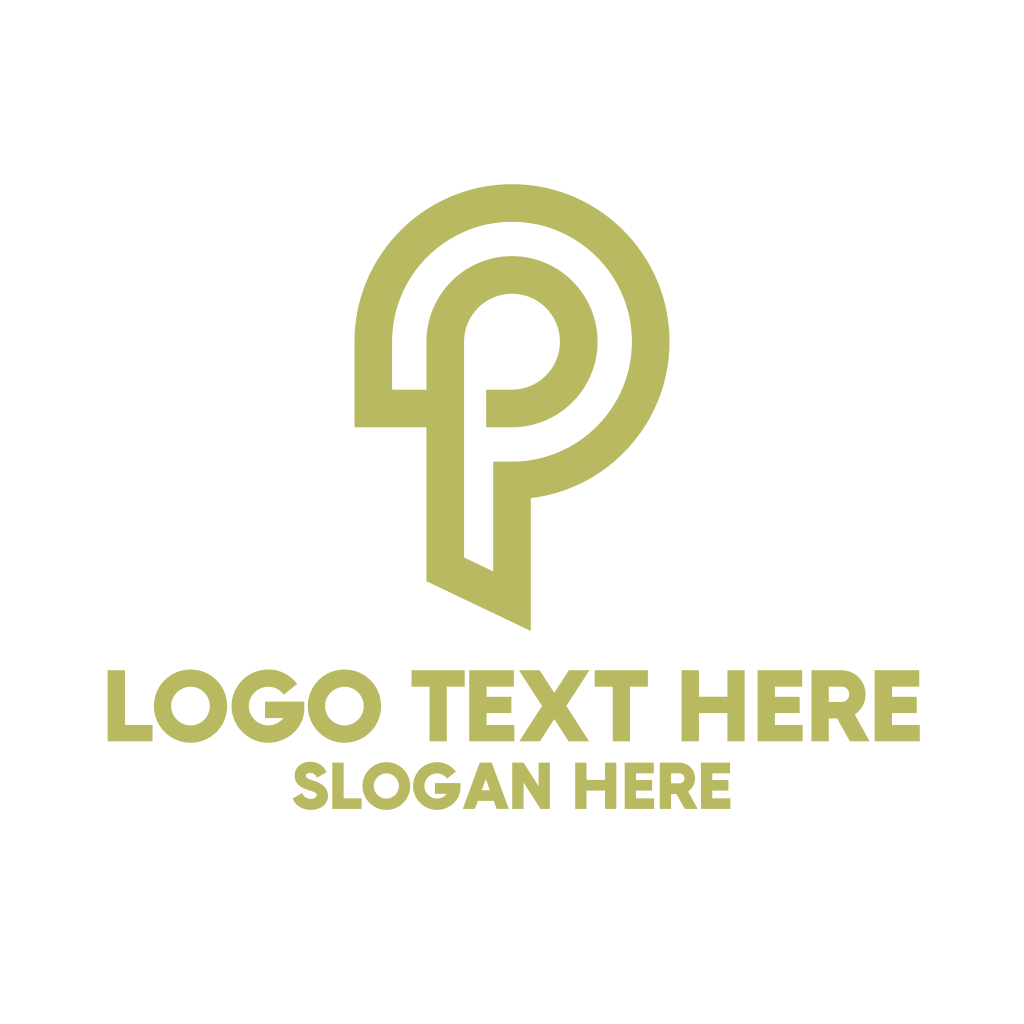 Green Digital Letter P Logo | BrandCrowd Logo Maker