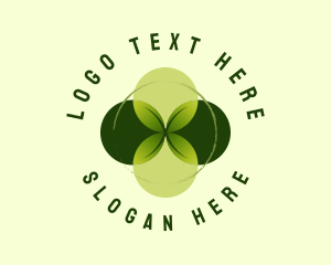 Green - Abstract Wellness Leaf logo design