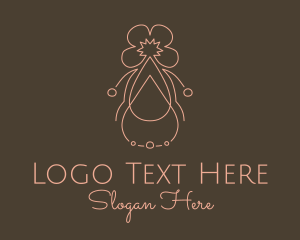 Floral Essential Oil  Logo