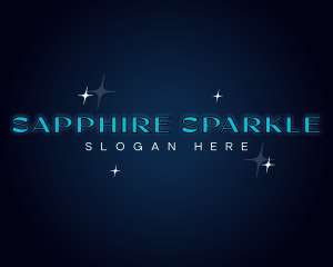 Shine Sparkle Star logo design