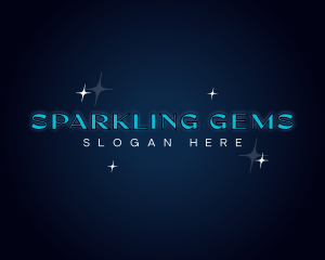 Shine Sparkle Star logo design