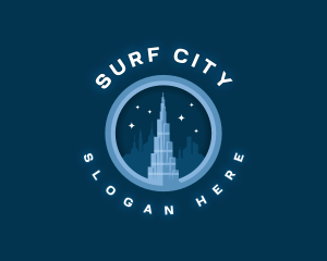 City Skyscraper Building logo design