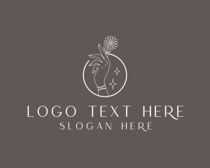 Decorator - Florist Hand Decorator logo design