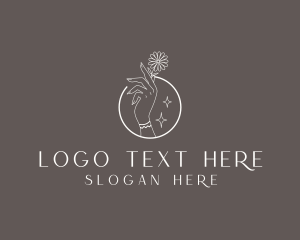 Florist Hand Decorator Logo