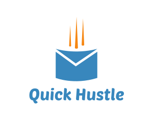 Fast Mail Envelope logo design