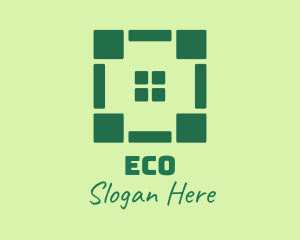 Green Real Estate Property Logo