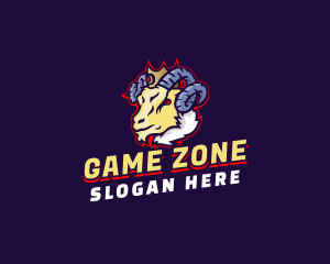 Sheep King Gamer logo design