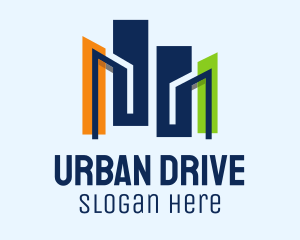 Urban City Towers logo design