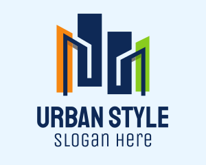 Urban City Towers logo design