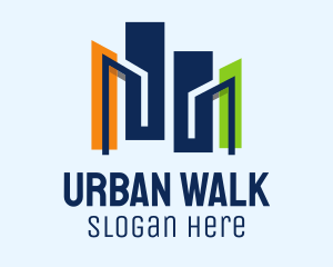 Urban City Towers logo design