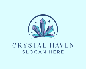 Precious Gem Sparkle logo design