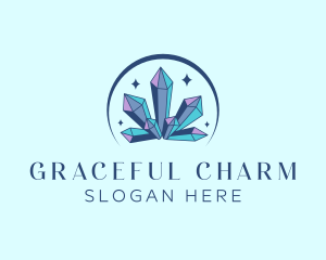 Precious Gem Sparkle logo design