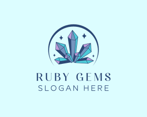 Ruby - Precious Gem Sparkle logo design