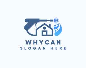 House Cleaning Washer Logo