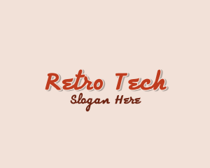 Chic Retro Shop logo design