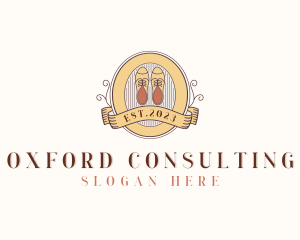 Oxfords Leather Shoes  logo design