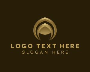Venture Capital - Luxury Arch Professional Letter A logo design