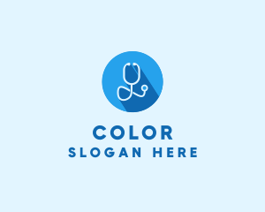 Medical Doctor Stethoscope Logo