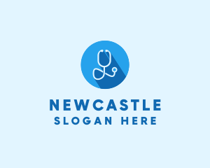 Medical Doctor Stethoscope logo design