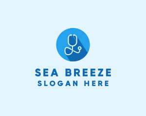 Medical Doctor Stethoscope logo design