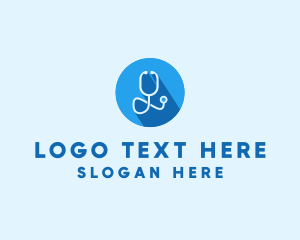 Minimal - Medical Doctor Stethoscope logo design