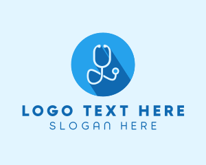 Medical Doctor Stethoscope Logo