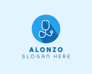 Medical Doctor Stethoscope logo design