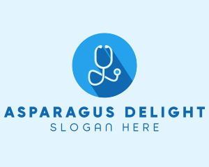 Medical Doctor Stethoscope logo design