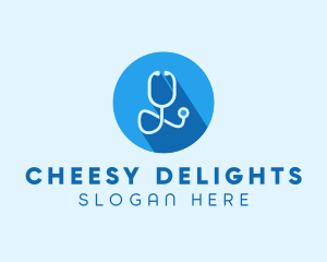 Medical Doctor Stethoscope logo design