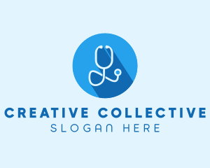 Medical Doctor Stethoscope logo design