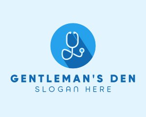 Medical Doctor Stethoscope logo design