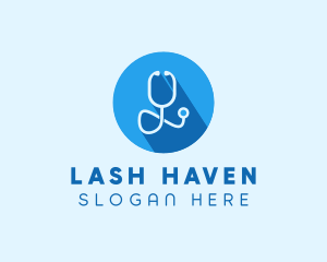 Medical Doctor Stethoscope logo design