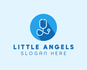 Medical Doctor Stethoscope logo design