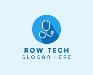 Medical Doctor Stethoscope logo design