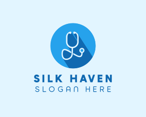 Medical Doctor Stethoscope logo design