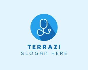 Medical Doctor Stethoscope logo design