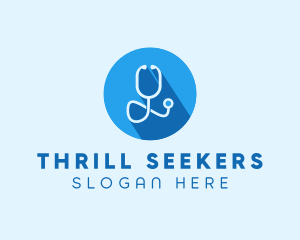 Medical Doctor Stethoscope logo design