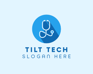 Medical Doctor Stethoscope logo design