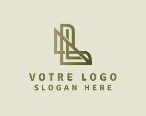 Modern Letter L Company Logo