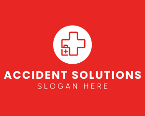 Accident - Medical Emergency Kit logo design